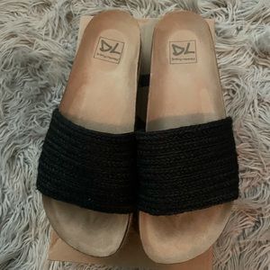 Dirty Landry platform sandals